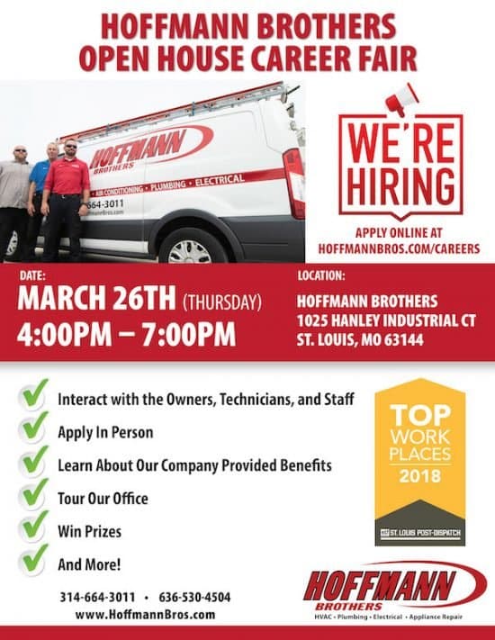 Hoffmann Brothers Career Fair - March 26