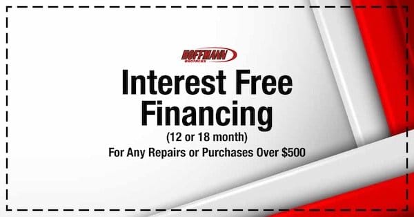 Hoffmann Brothers - Interest Free Financing