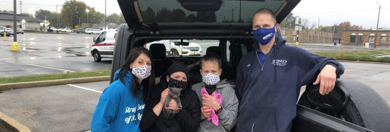 Rescued Kittens - Hoffmann Brothers