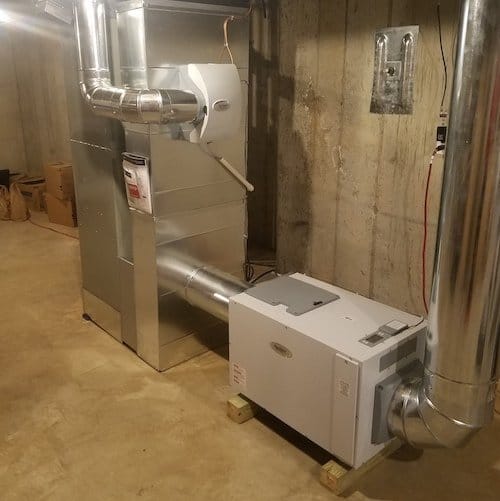 Whole House Dehumidifier installation - Hoffmann Brothers