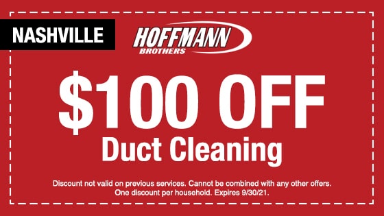 Discount Air Duct Cleaning - Nashville, TN - Hoffmann Brothers