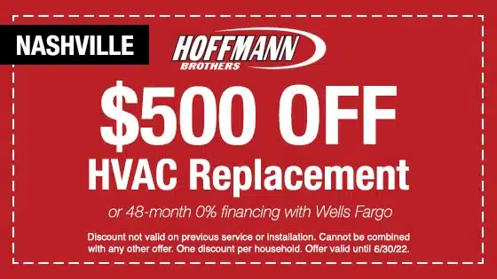 HVAC Replacement Nashville Discount - Hoffmann Brothers