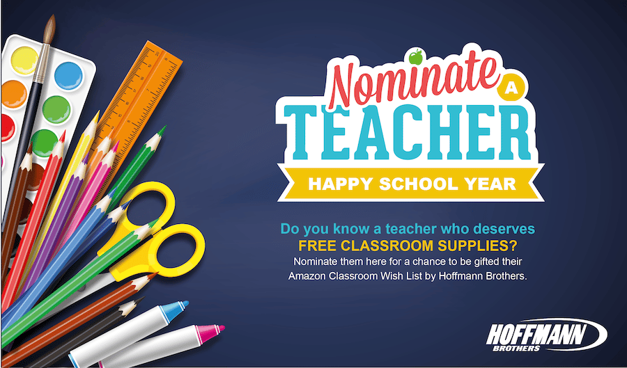 Nominate A Teacher - Hoffman Brothers