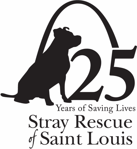 Stray Rescue 25 Year Anniversary Logo
