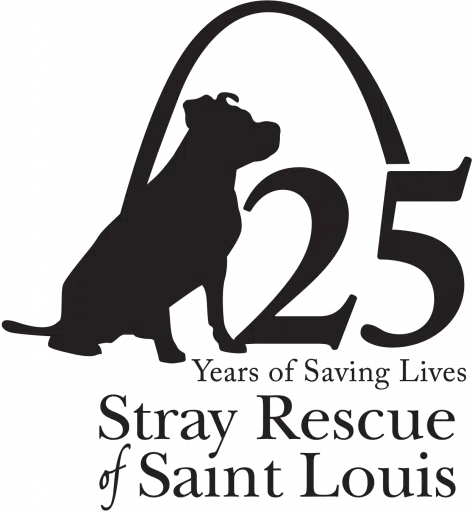 Stray Rescue 25 Year Anniversary Logo