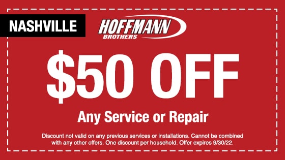 Discount on Nashville HVAC and Plumbing Services