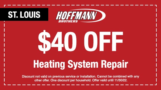 Heating Repair St Louis Coupon - Hoffmann Brothers