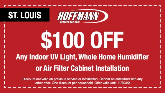 IAQ St Louis Coupon - Hoffmann Brothers