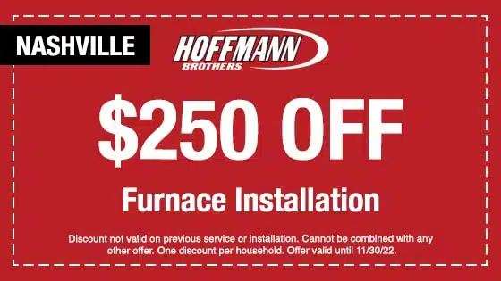 HVAC Install Nashville Coupon - Hoffmann Brothers