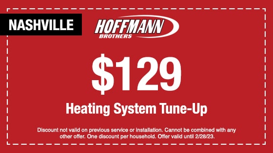 Heating Services Nashville Coupon