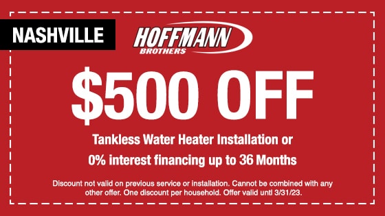 Water Heater Install Nashville - Hoffmann Brothers