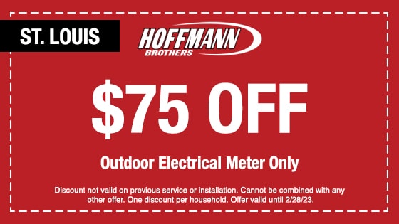 Coupon for $75 Off Outdoor Electrical Meter