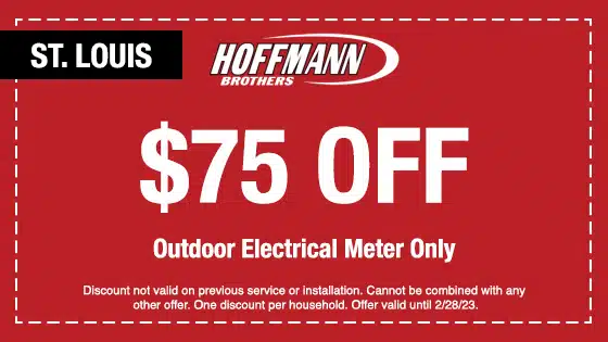 Outdoor Electrical Meter in St. Louis Coupon