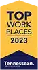 Top Work Places to Work 2023 Tennessee