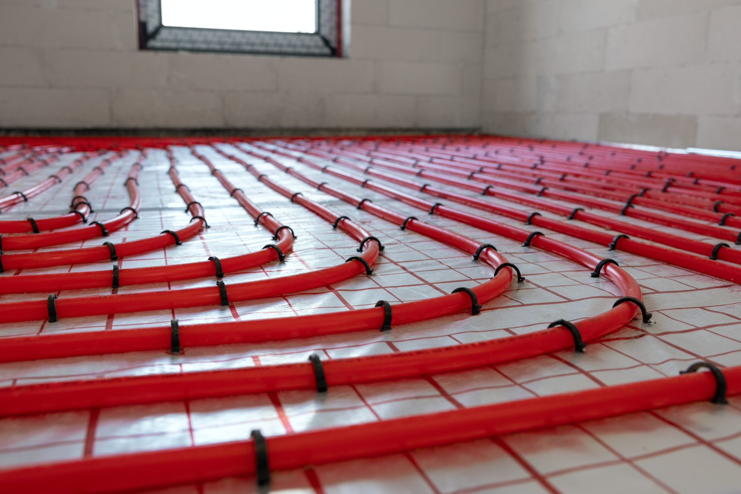 Pex Plumbing for floor heating